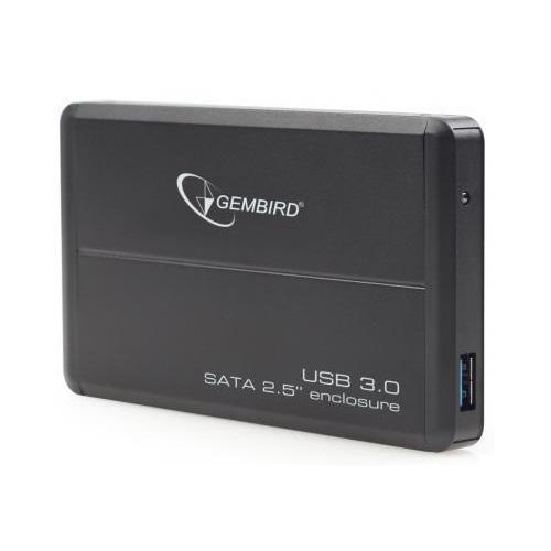 Внешний карман Gembird EE2-U3S-2 USB3.0 для HDD Rack mobile 2,5" Черный (570841) - фото 1