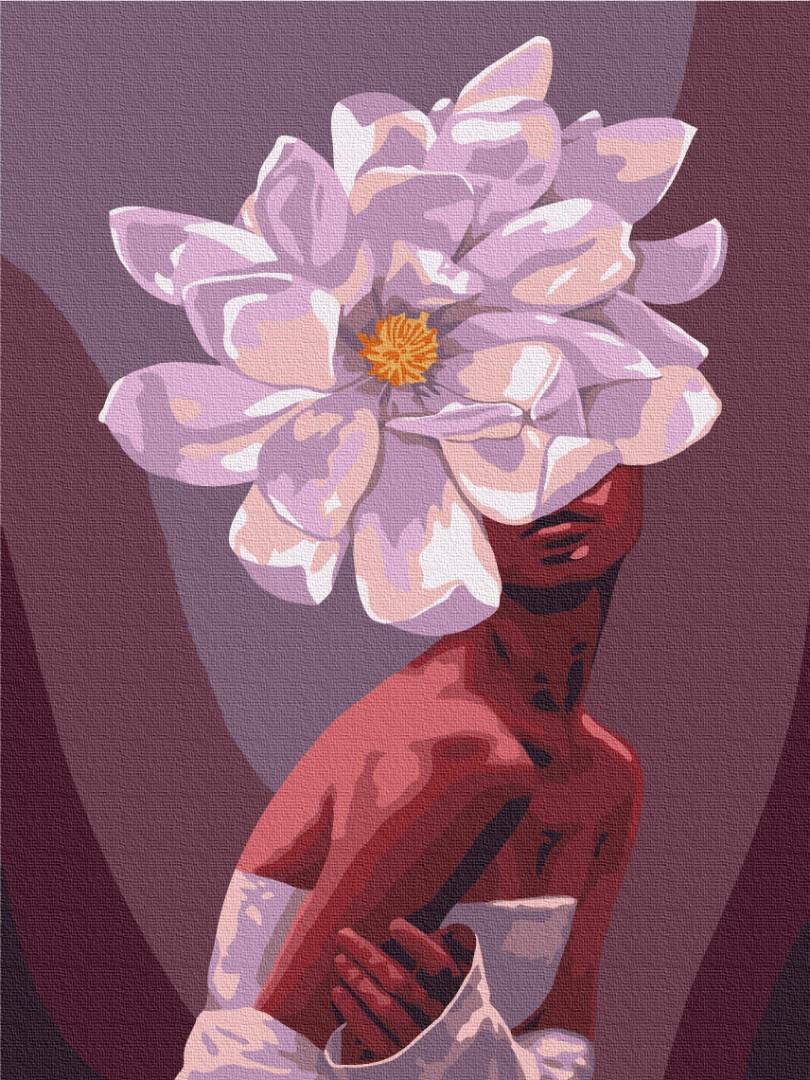 Картина по номерам Brushme Премиум В объятиях цветов 40x50 см (PBS51361)