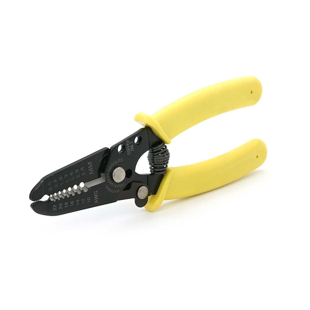 Инструмент для зачистки кабеля YTH5021 7в1 AWG 22/10 Желтый (26839453)