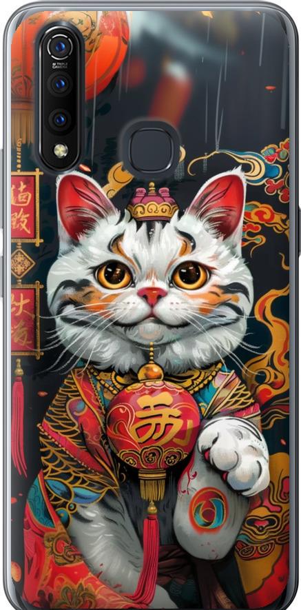Чехол на Vivo Z5X China Cat v2 (6135u-1765-42517)