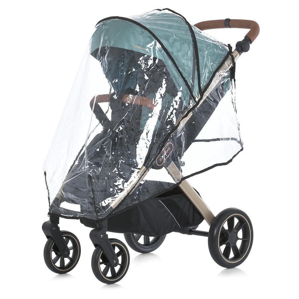 Коляска дитяча El Camino Special ME 1053G-2 DYNAMIC PRO до 22 кг прогулянкова регульована ручка 3 положення спинки Mint