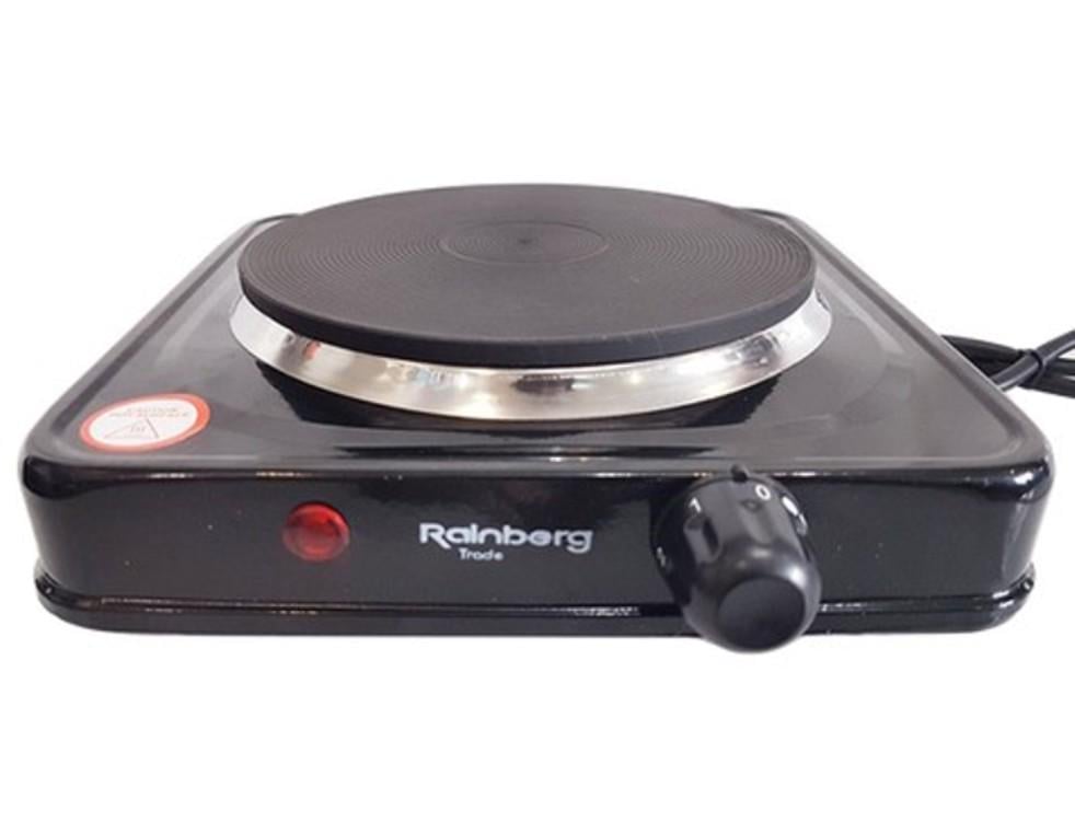 Настольная плита электрическая Rainberg RB-777 дисковая одноконфорочная Черный (29520911)