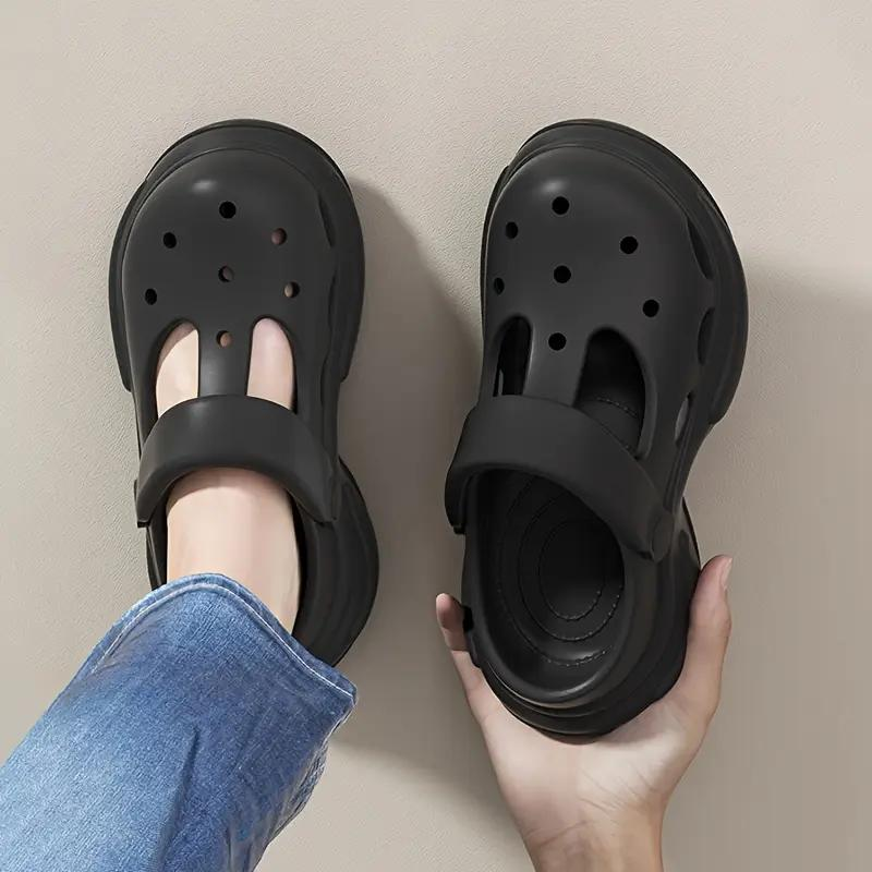 Сабо женские из пеноматериала EVA с амортизирующей и антискользящей подошвой р. 36 23 см Черный (D-0142) - фото 5 Сабо женские из пеноматериала EVA с амортизирующей и антискользящей подошвой р. 36 23 см Черный (D-0142) - фото 5