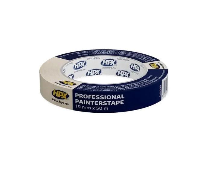 Малярна стрічка HPX 60С 19 мм х 50 м Біло-кремовий