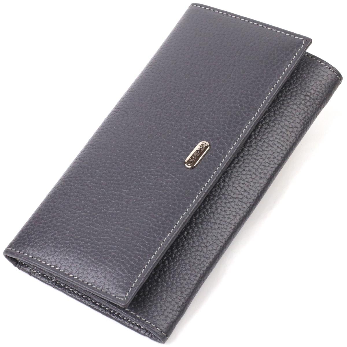 Кошелек женский кожаный Canpellini 21821 Серый (55600)