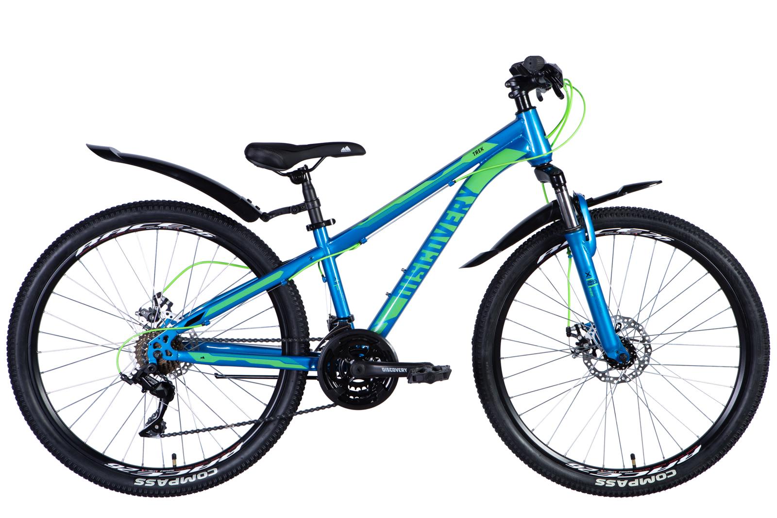 Велосипед Discovery TREK AM DD 26" 15" Синий