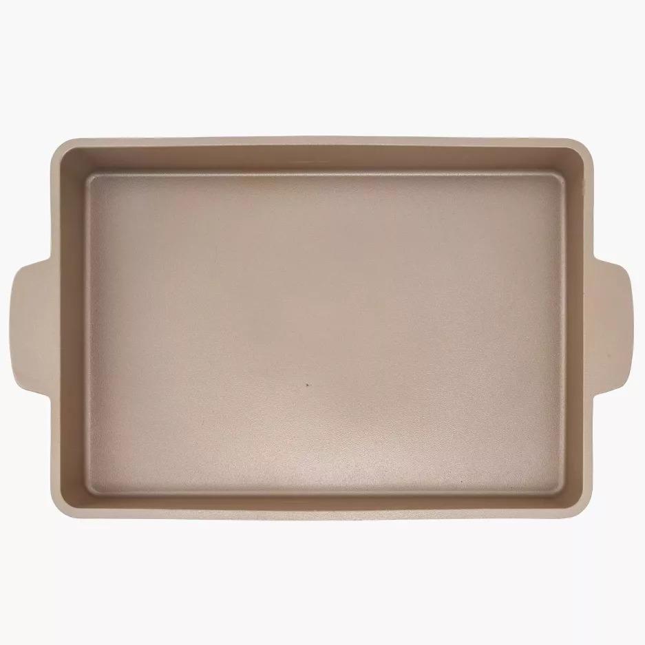 Форма для випікання DUKA GODIS 39,5х23,8х5,8 см Золотий (2221273) - фото 3 Форма для випікання DUKA GODIS 39,5х23,8х5,8 см Золотий (2221273) - фото 3