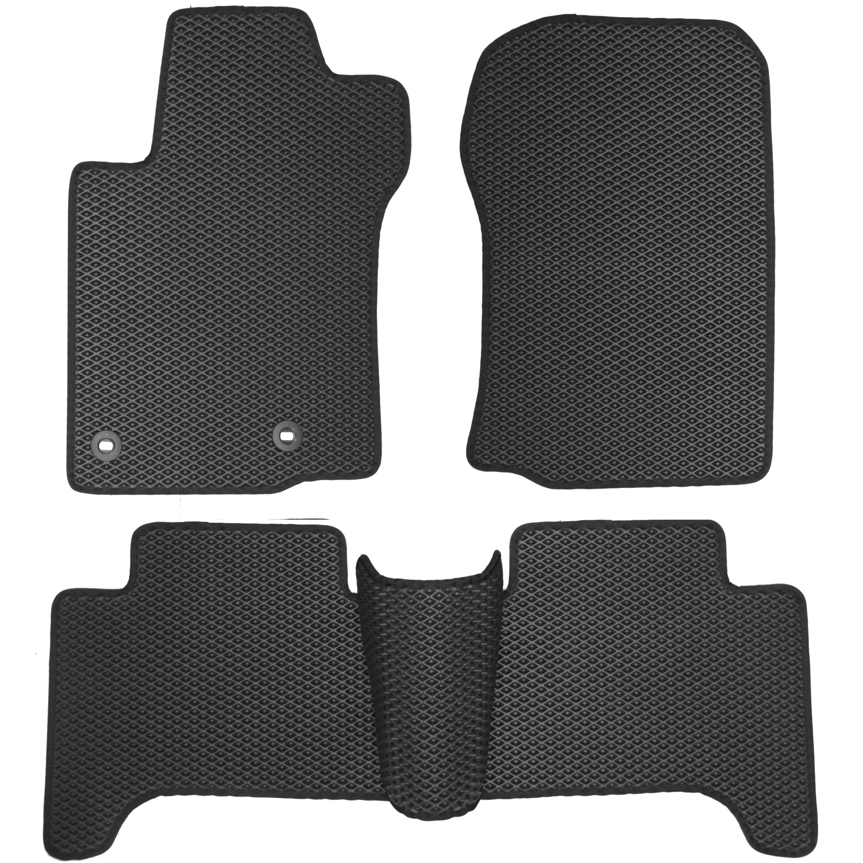 Коврики в салон для Toyota LC Prado 150 '13- EVA-полимерные Черный (150623)