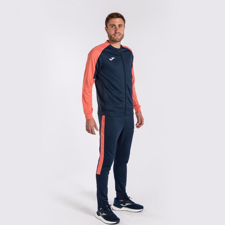 Спортивный костюм Joma 102751.390 Eco Championship Tracksuit M Navy Fluor Orange - фото 1