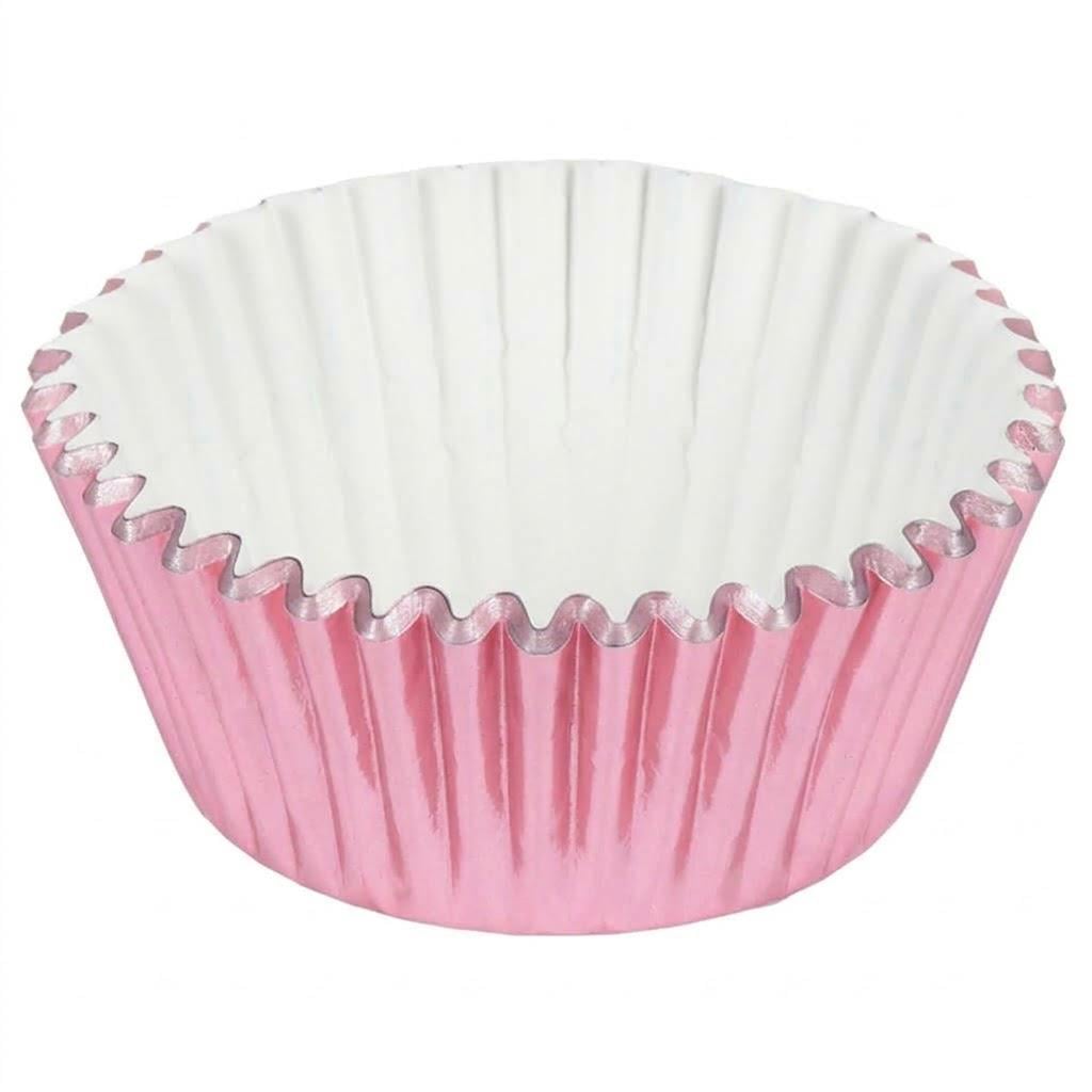 Формочки бумажные для кексов Stenson R97447-11 Глянец 5x3 см 100 шт. Light Pink (38473332)