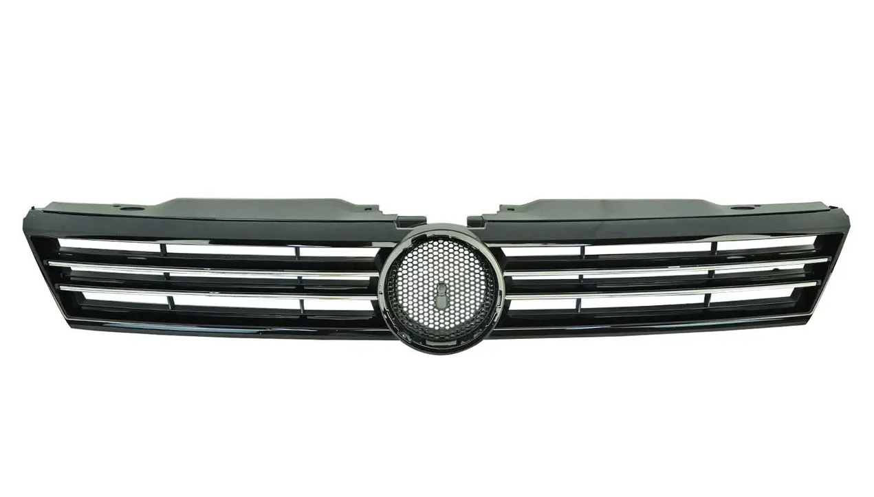 Решетка радиатора AVTM Volkswagen Jetta 2011-2014 с молдингом без эмблемы (187430992)