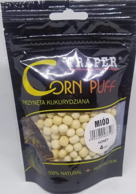 Повітряне тісто Traper Corn Puff 4 мм Мед (NA002687)