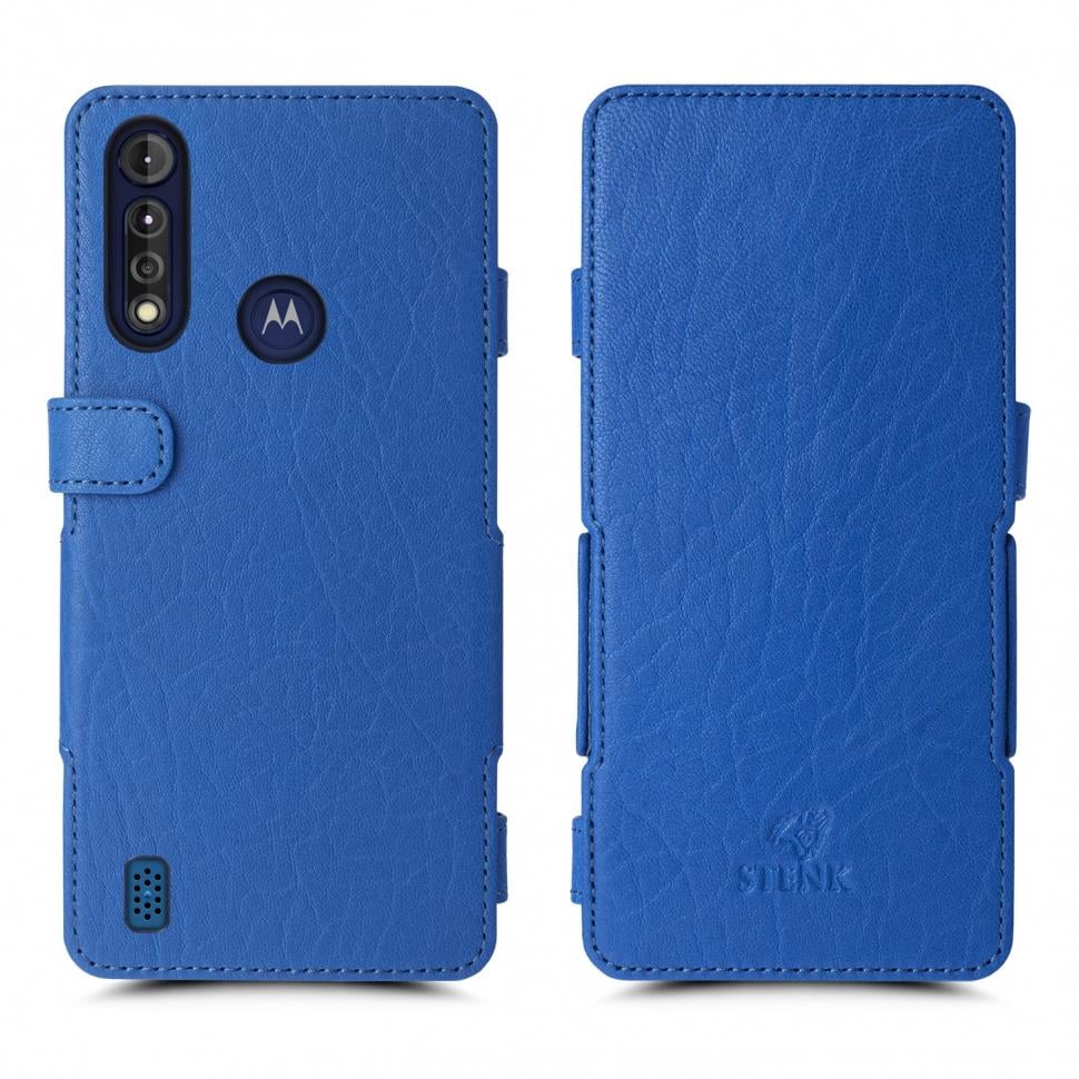 Чохол книжка Stenk Prime для Motorola Moto G8 Power Lite Ярко-синий (66972)