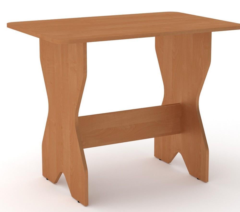 Стіл кухонний МебліКо КС-1 90х59х72 см Вільха (k-2701-5) - фото 1 Стіл кухонний МебліКо КС-1 90х59х72 см Вільха (k-2701-5) - фото 1