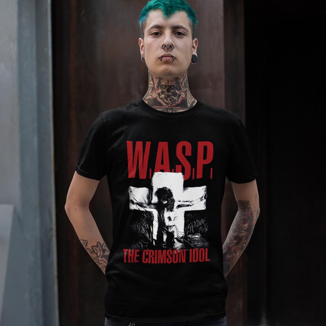 Футболка унисекс WASP The Crimson Idol 2XL Черный (00000008760)