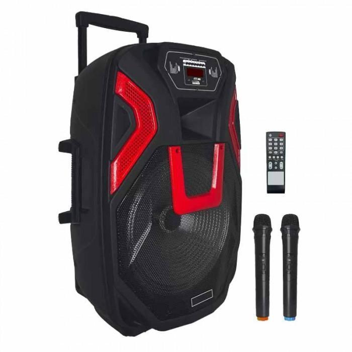 Портативная колонка ZXX 1503/9819 60 Вт 15" Черный