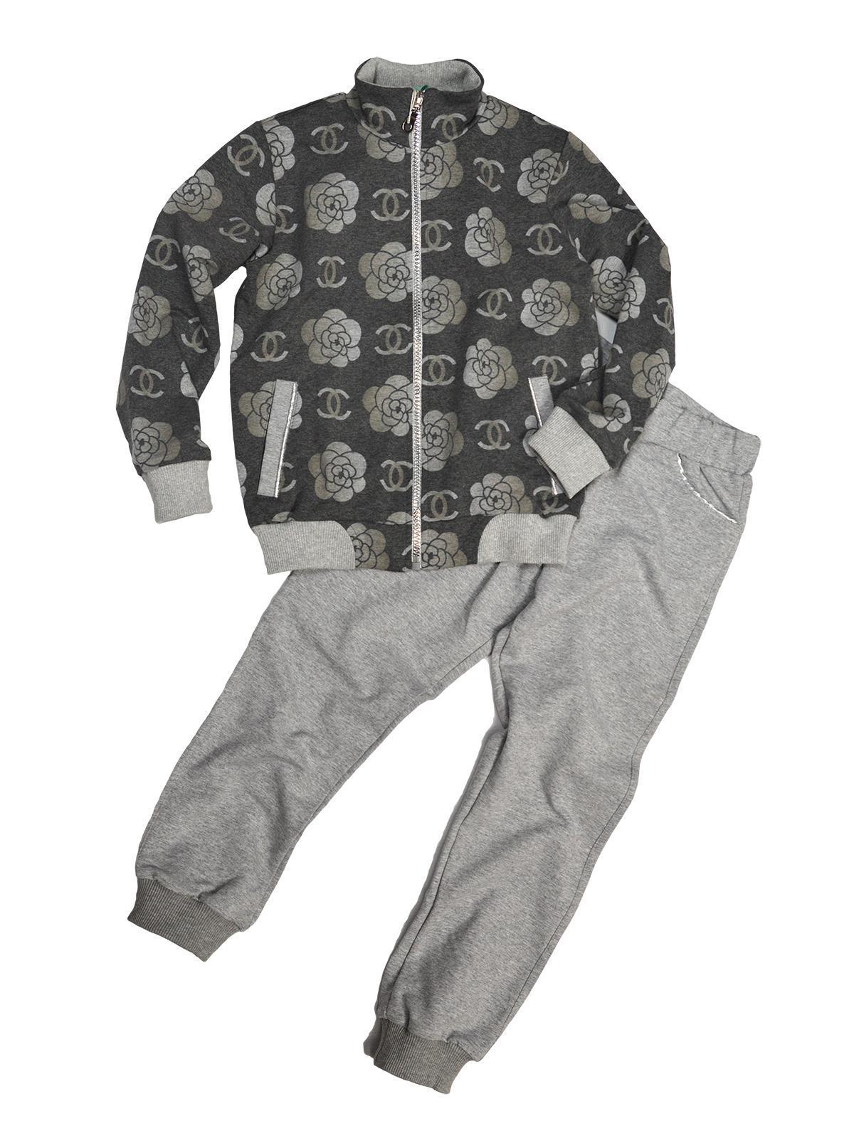 Спортивный костюм JOIKS 128 см Серый-графитовый (016-1СК)