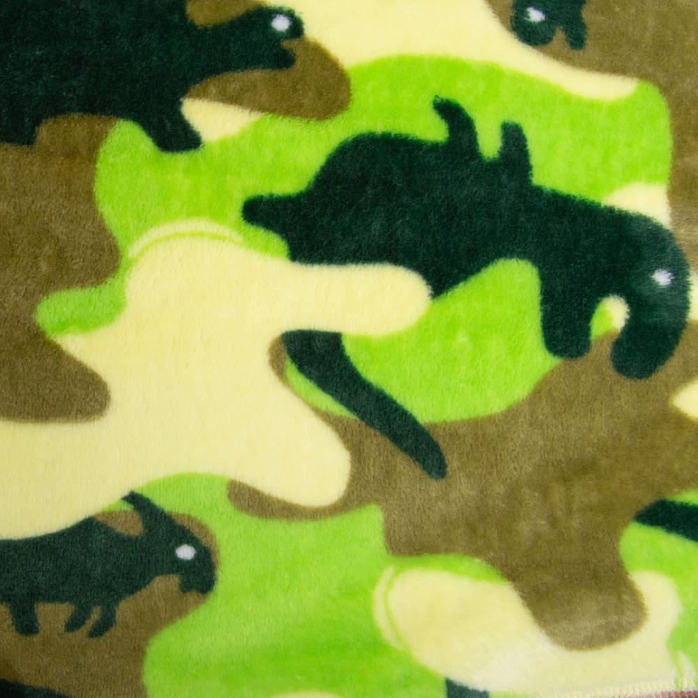 Ткань махровая Велсофт Дино 280 гр/м2 140 см Салатовый (26680)