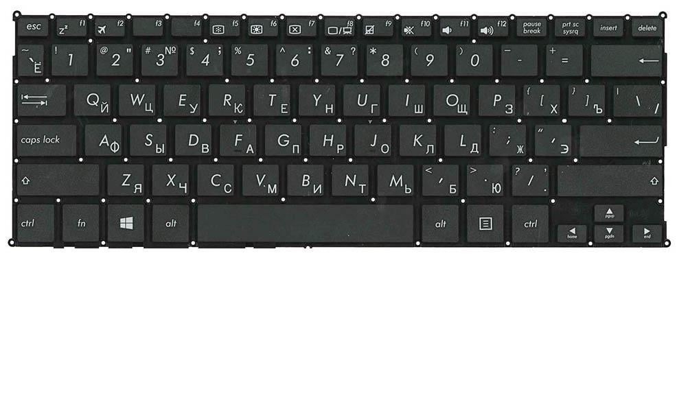 Клавиатура для ноутбука Asus X207 X207NA матовая (0KNL0-1122RU00)