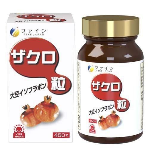 Экстракт граната и изофлавоны сои FINE JAPAN Pomegranate 450 таблеток (2897828630)