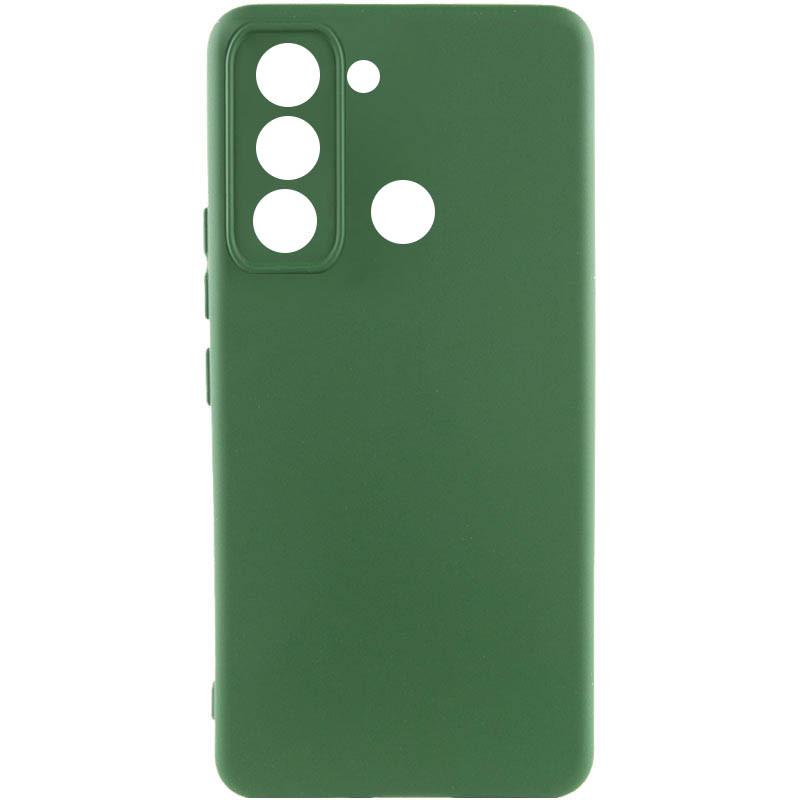 Противоударный Чехол Silicone Cover Lakshmi Full Camera (A) для TECNO Pop 5 LTE Зеленый / Dark green