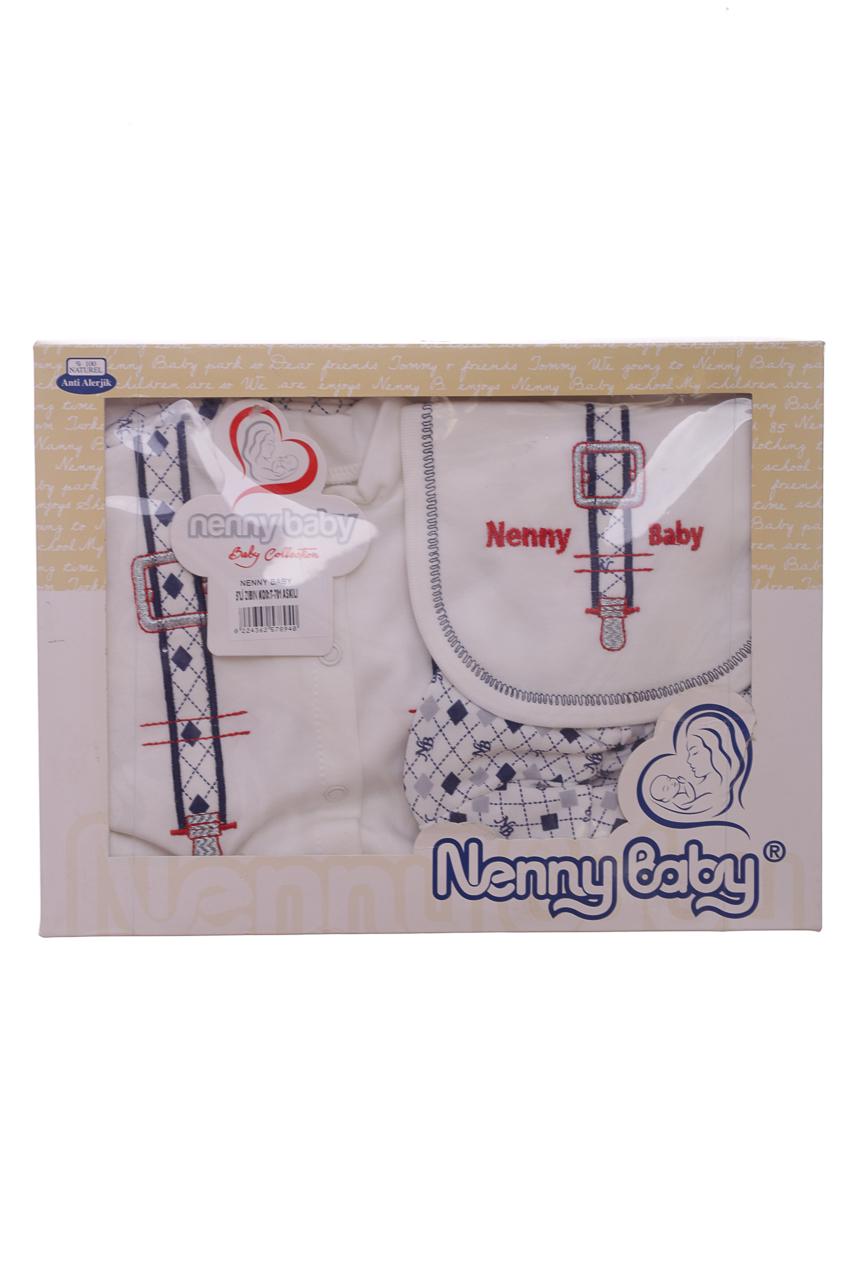Комплект для мальчика Nenny baby трикотаж 56 см Белый (42575)