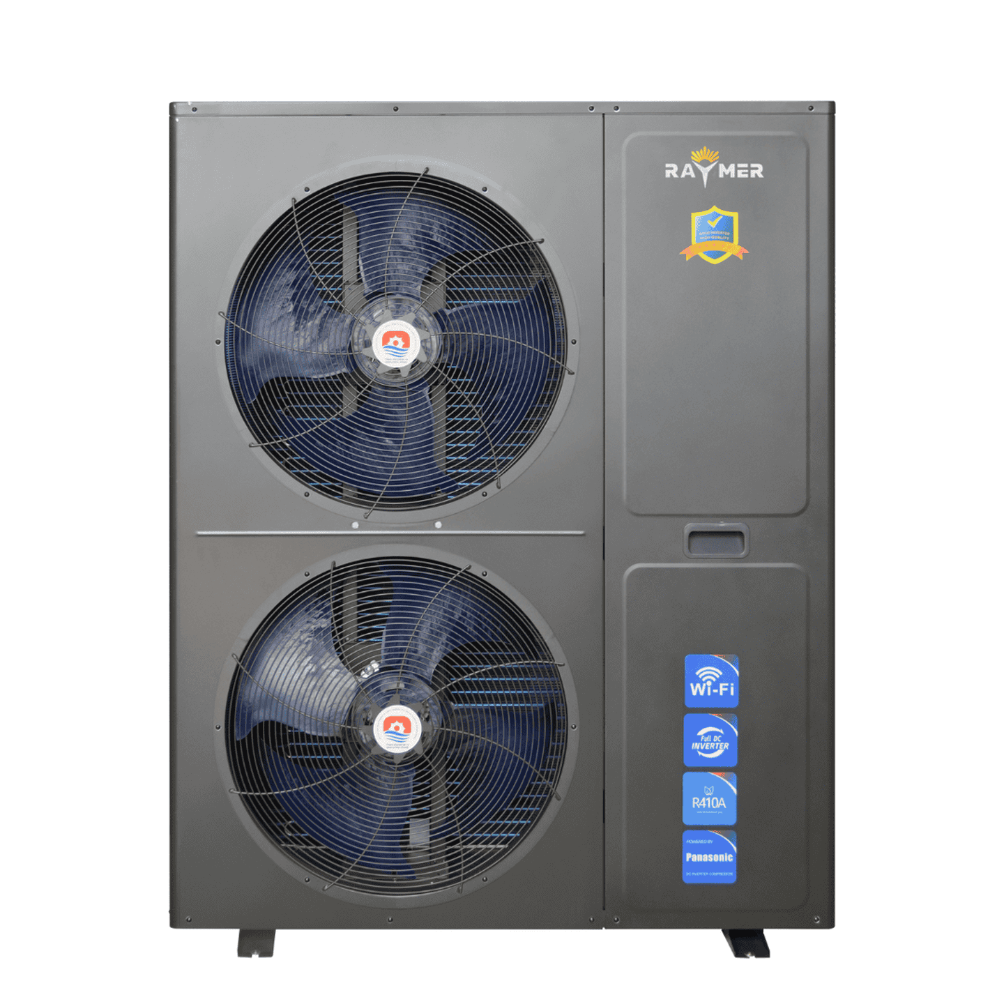 Насос тепловий повітря-вода інверторний Raymer 220В на 18 кВт -30°C/+43°C моноблок до 240 м2 Насос тепловий повітря-вода інверторний Raymer 220В на 18 кВт -30°C/+43°C моноблок до 240 м2