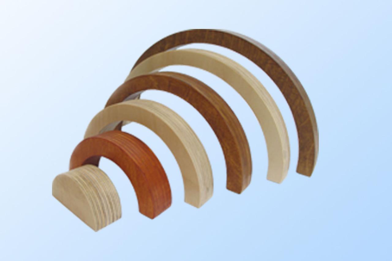 Пирамидка HEGA Радуга оттенки дерева (61) - фото 2 Пирамидка HEGA Радуга оттенки дерева (61) - фото 2