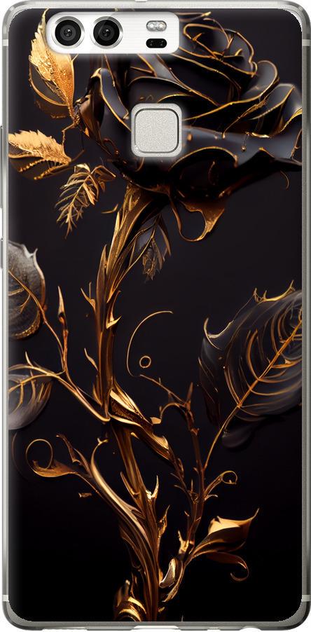 Чехол на Huawei P9 Роза 3 (5552u-347-42517)