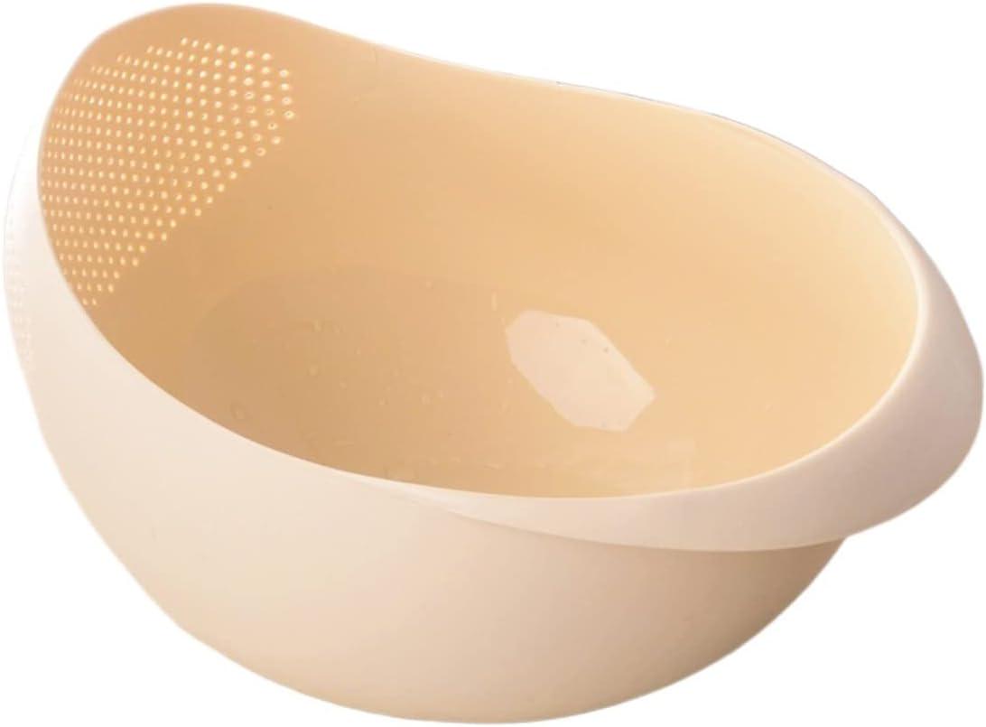 Друшляк-миска Stenson PB-515 20,5x24x13 см Бежевий (19fa41ad)