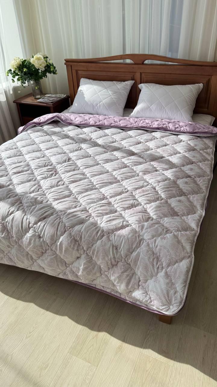 Одеяло на кнопках 150х210 см Нежно-розовый (Д-4sezon-003)