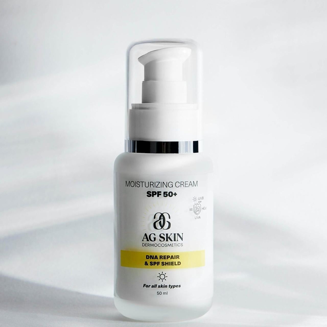Крем зволожувальний AG Skin Moisturising Cream SPF 50+ 250 мл (2472540349)