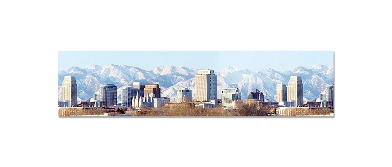 Наклейка виниловая на кухню Zatarga Город/Горы 600х2500 мм (1294194199)