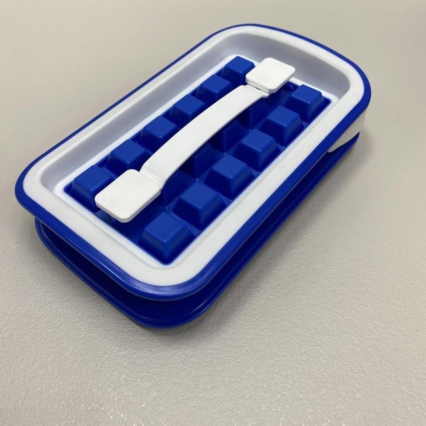 Форма для льда A-PLUS 18 TR/0247 пластиковая 21,8x13x3,3 см Синий с белым (2105654766)