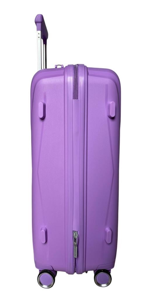Чемодан средний Madisson Snowball 51103 полипропилен M Фиолетовый - фото 2 Чемодан средний Madisson Snowball 51103 полипропилен M Фиолетовый - фото 2