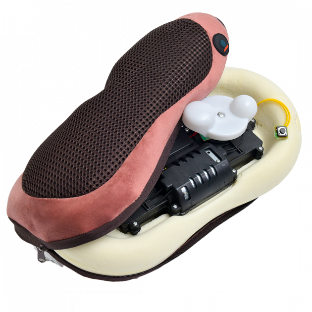 Подушка массажная Zenet роликовая с прогревом (Zet-721) - фото 3 Подушка массажная Zenet роликовая с прогревом (Zet-721) - фото 3