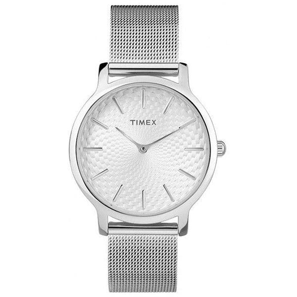 Наручные часы женские Timex кварцевые Silver (Tx2r36200)