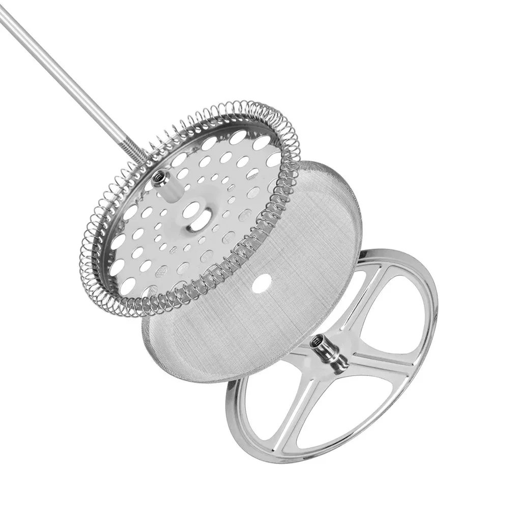 Френч-прес з поршнем Fissman Affogato 15x10,5x21,5 см 1000 мл із боросилікатного скла (9118) - фото 4 Френч-прес з поршнем Fissman Affogato 15x10,5x21,5 см 1000 мл із боросилікатного скла (9118) - фото 4