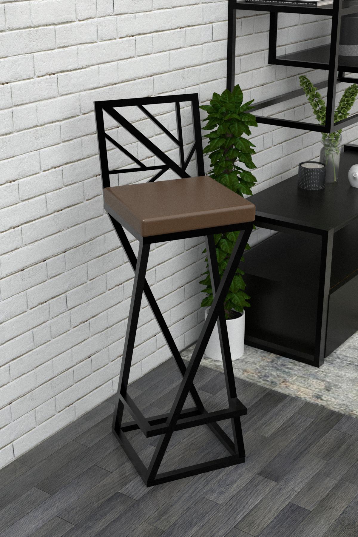 Барний стілець Саванна DSP-1196 Коричневий (DSP-1196-2.2)