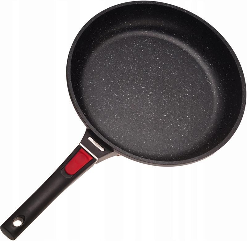 Сковорода индукционная Kamille Ø24 см со съемной ручкой и антипригарным покрытием