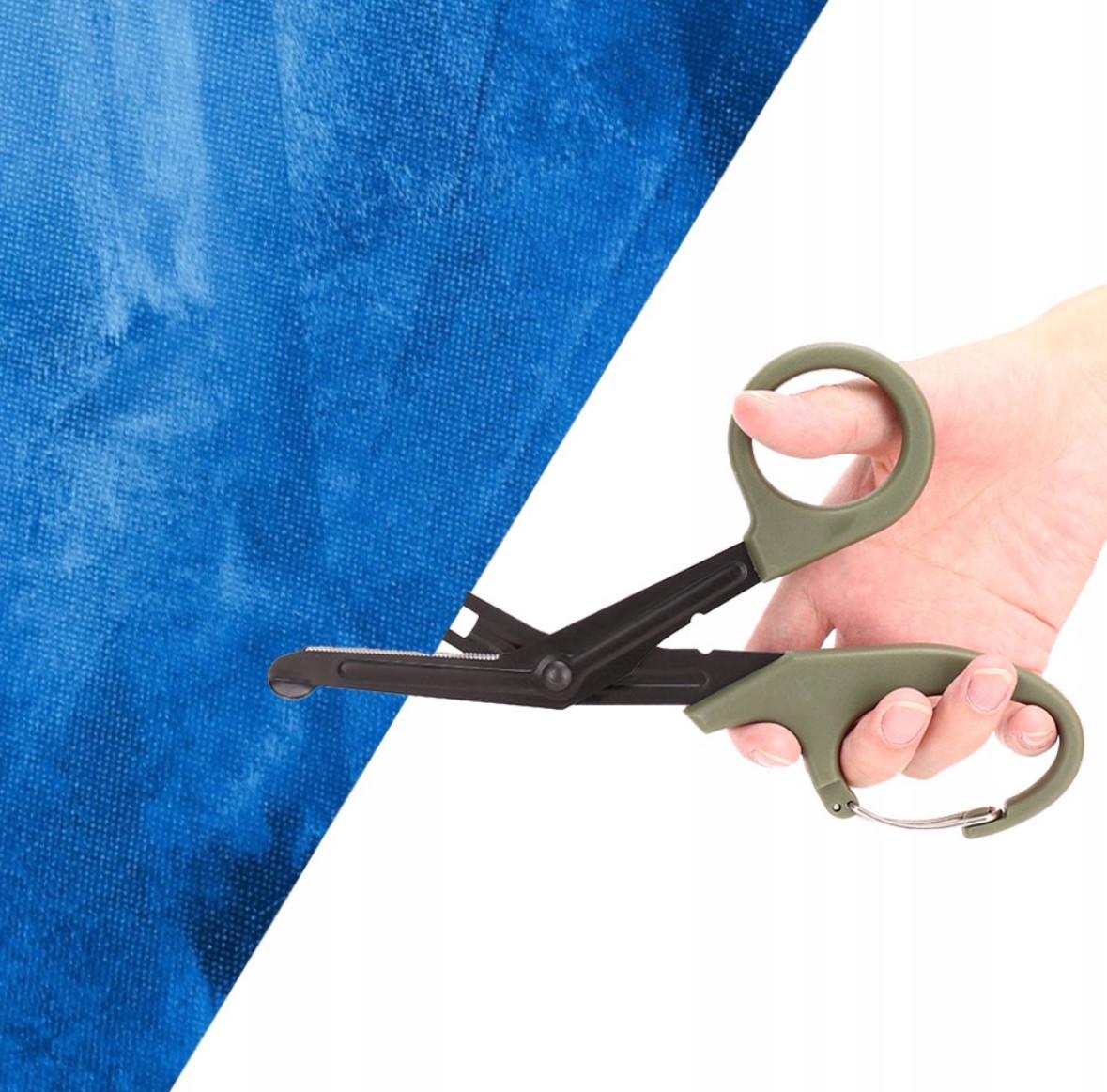 Ножиці атравматичні для парамедика з карабіном 19 см (1193) - фото 5 Ножиці атравматичні для парамедика з карабіном 19 см (1193) - фото 5