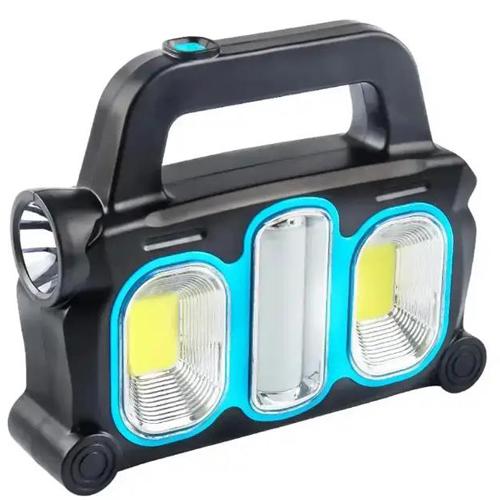 Фонарь кемпинговый с солнечной панелью HB-6168-LED-2COB (cd17b7de)
