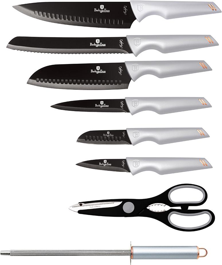 Набір ножів Berlinger Haus Moonlight Collection з підставкою 8 пр. - фото 2