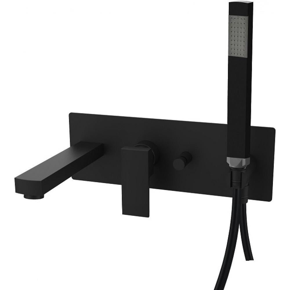 Смеситель для ванны Paffoni Elle Черный матовый (EL001NO)