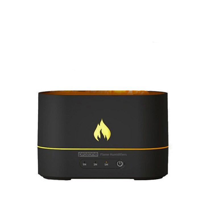Аромадифузор повітря ProZone SH-853 2882 Flame камін з ефектом полум'я Чорний (2882)