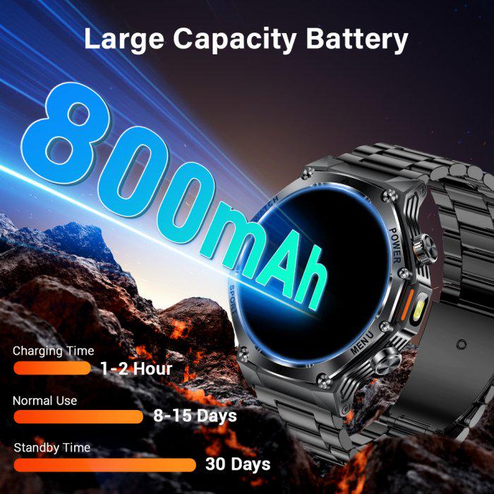 Смарт-годинник UWatch Smart Surf X Pro Steel Black з ремінцями 2 шт. (2024) - фото 8 Смарт-годинник UWatch Smart Surf X Pro Steel Black з ремінцями 2 шт. (2024) - фото 8