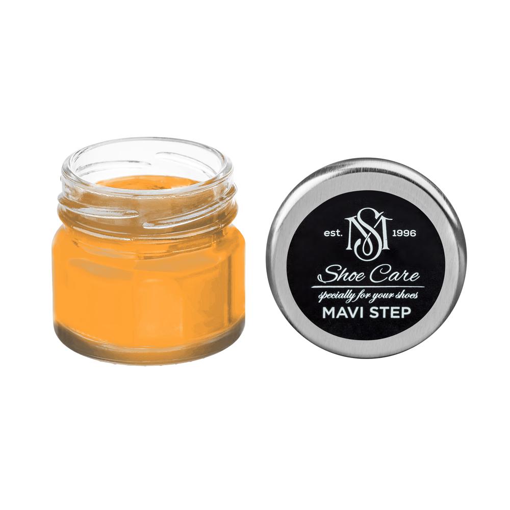 Крем для взуття зі шкірозамінника MAVI STEP Custom 25 мл Середній помаранчевий (0570-Y30R) - фото 1 Крем для взуття зі шкірозамінника MAVI STEP Custom 25 мл Середній помаранчевий (0570-Y30R) - фото 1