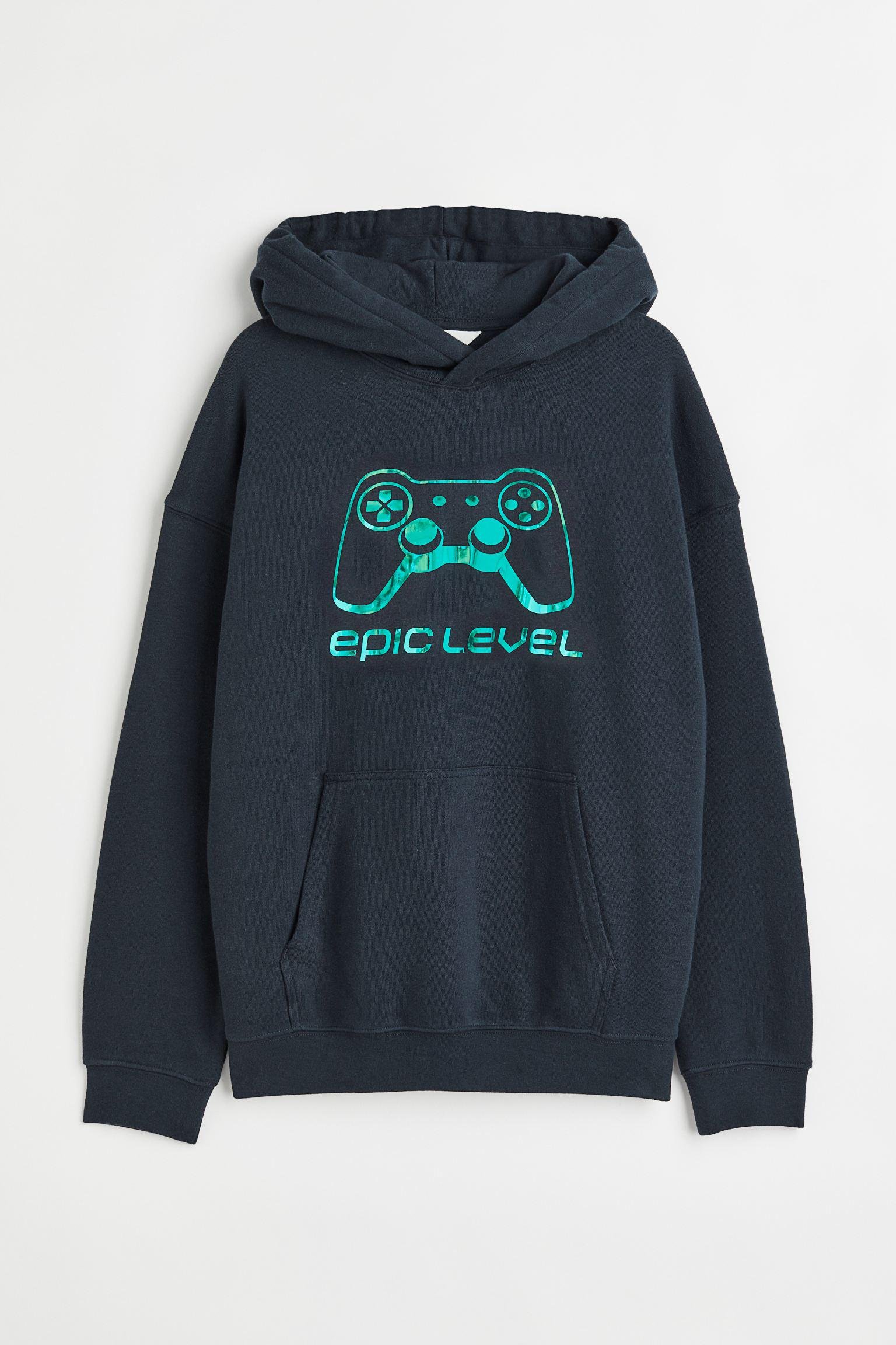 Худи для мальчика H&M 158 см-164 Dark blue (-1070040007)