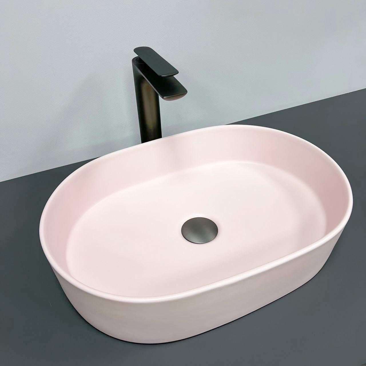 Умывальник накладной VBI VERONA 50 Pink Matt (2808389700)