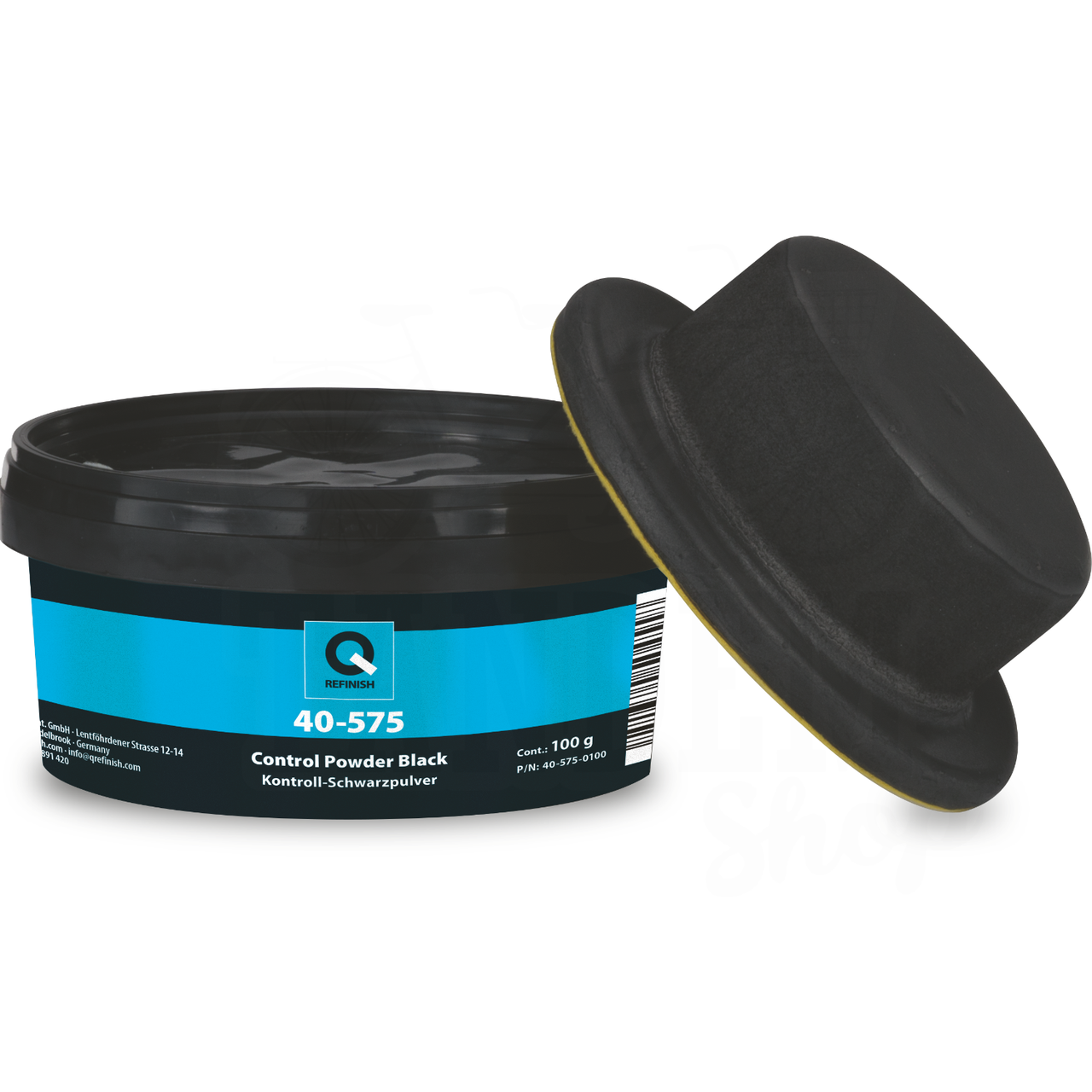 Пудра для обнаружения дефектов Q-REFINISH 40-575 100 г Черный